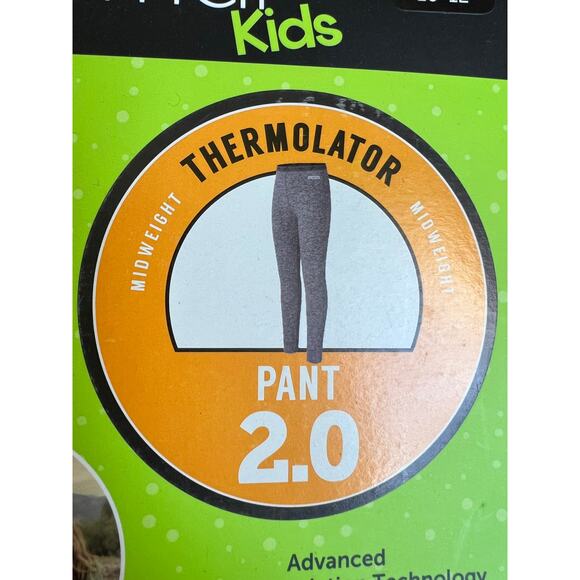 Terramar Kids Midweight Pants Base layer Ski Snow M - Picture 3 of 6